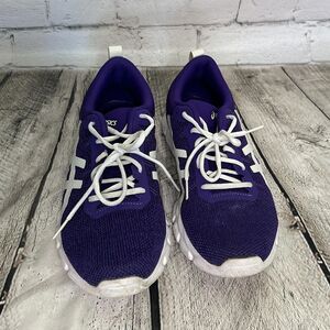 Asics Women's Purple Gel Athletic Shoes, Size 9, Pre-owned